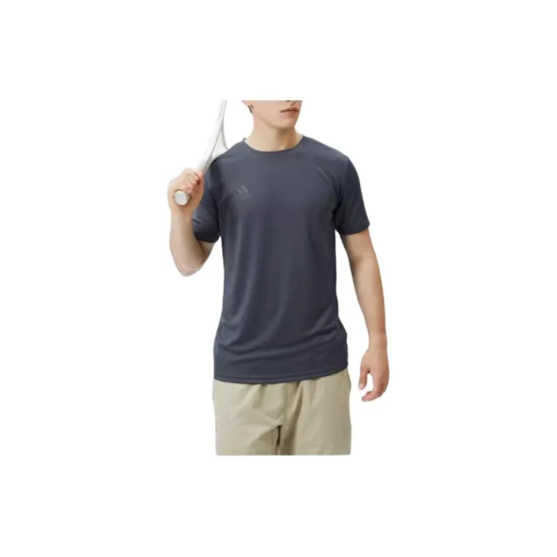 Adidas T Shirts Men Carbon Black-2