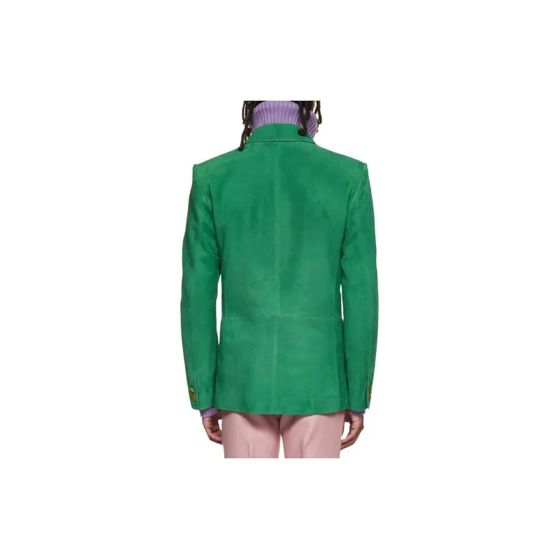 GUCCI Business Suits Men Green-2