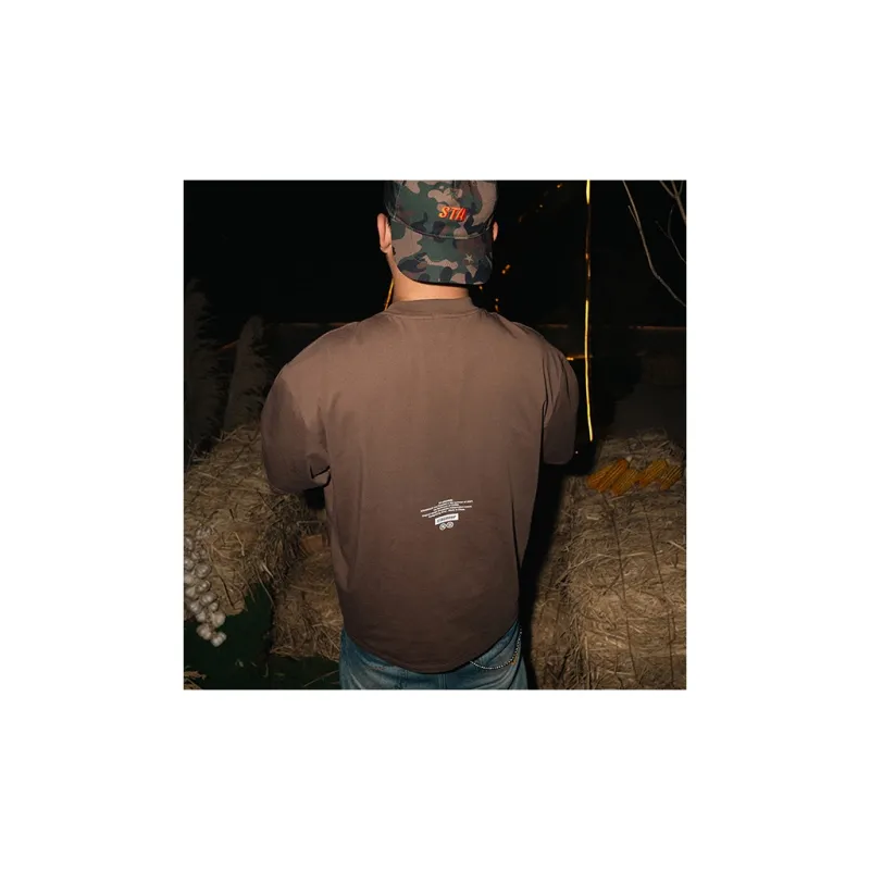 STAHOOD Basic Crew Neck Short Sleeved T Shirts Unisex-30