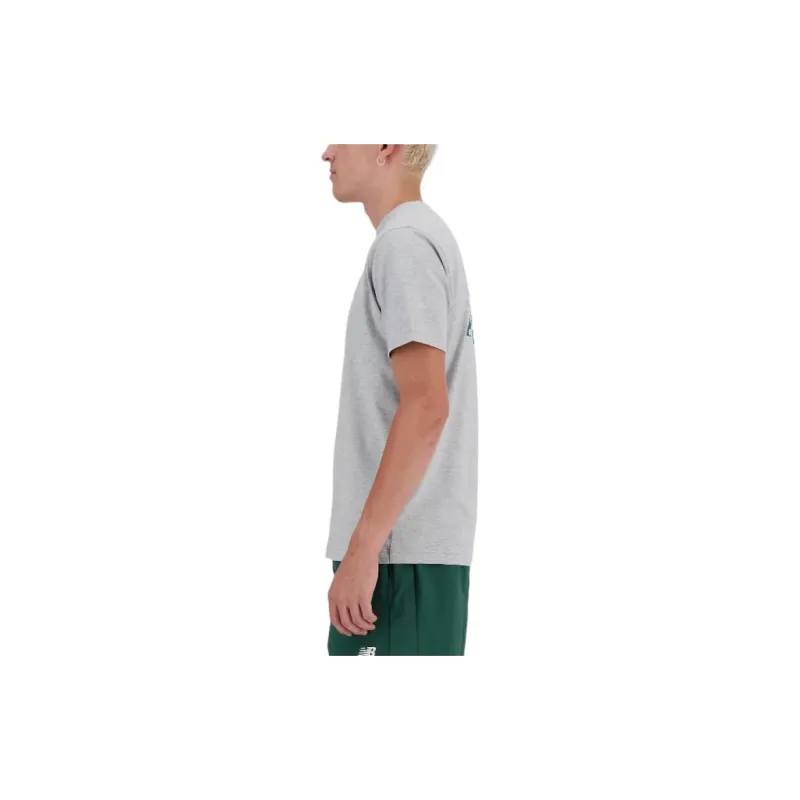New Balance T Shirts Men Gray-2