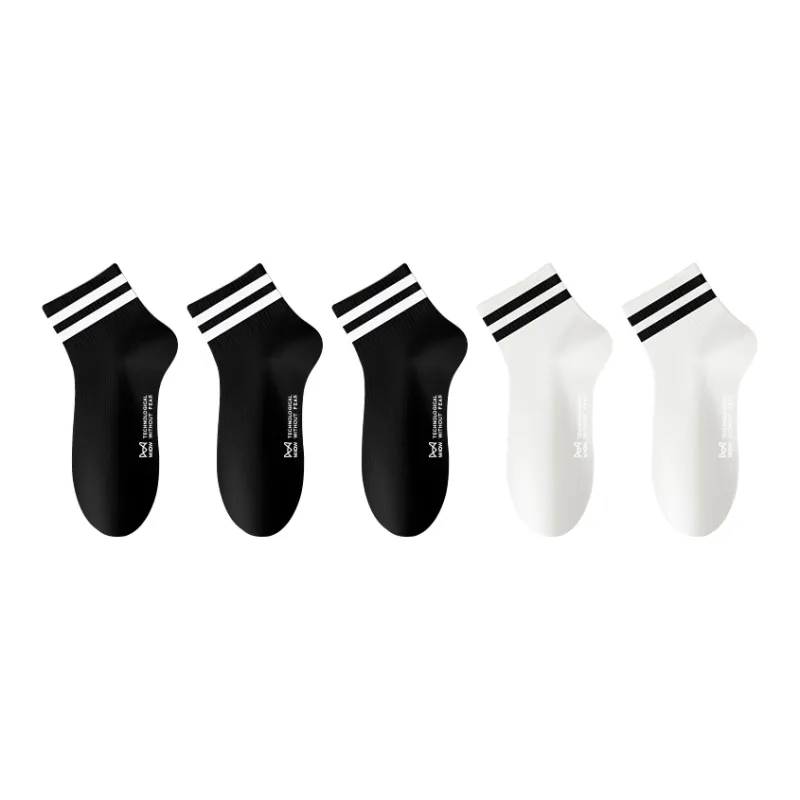 MIIOW Mid Calf Socks Women's 5 Pack-8