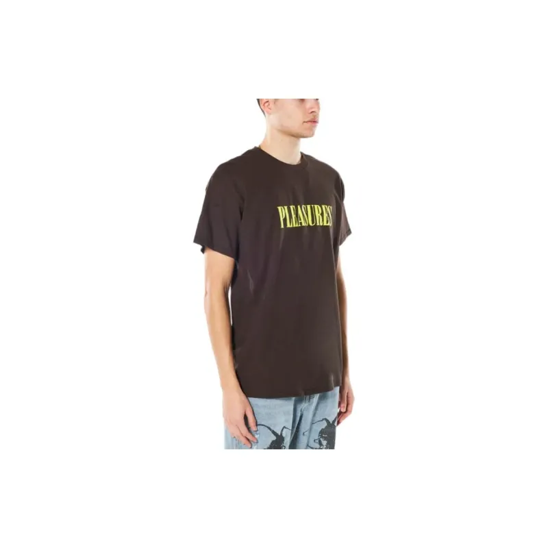 PLEASURES Tickle Logo T Shirt-3