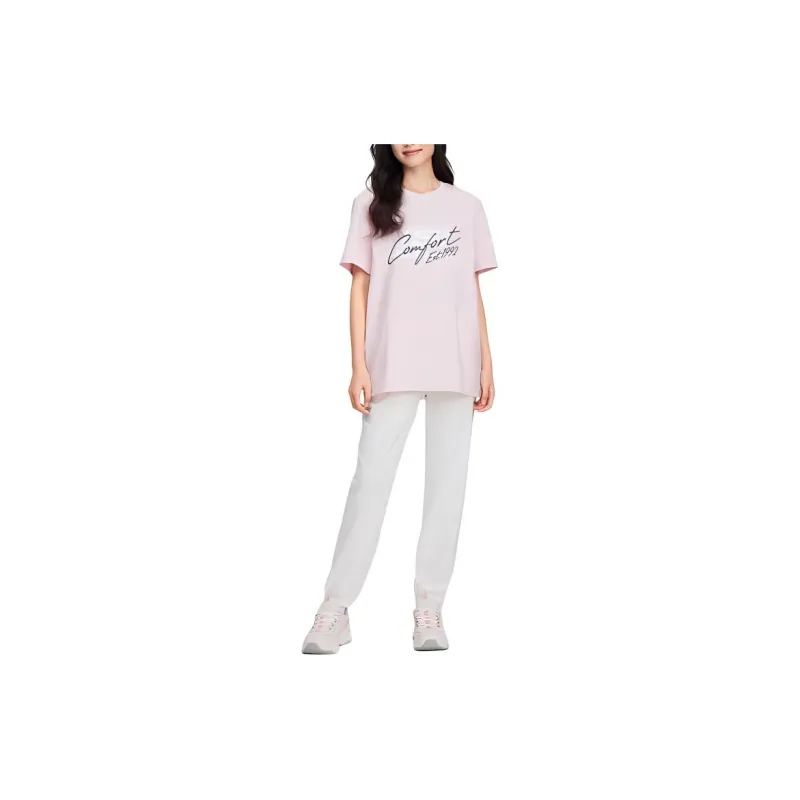 Skechers T Shirt Unisex Chalk Pink-1