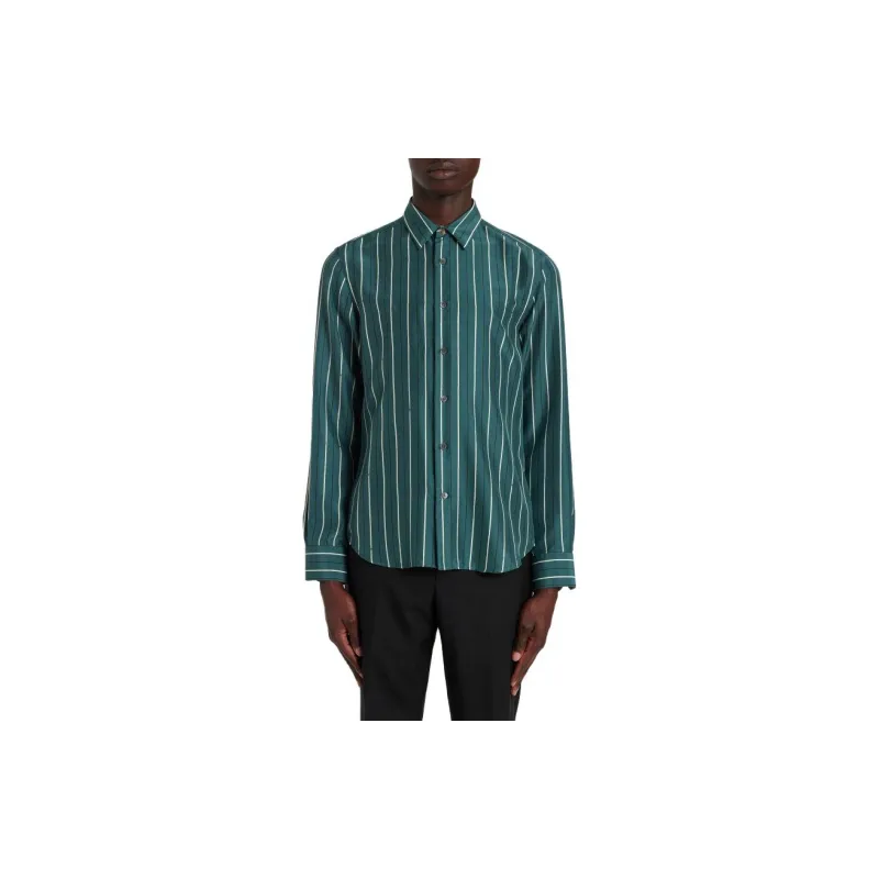 Paul Smith Shirts Men Green-1