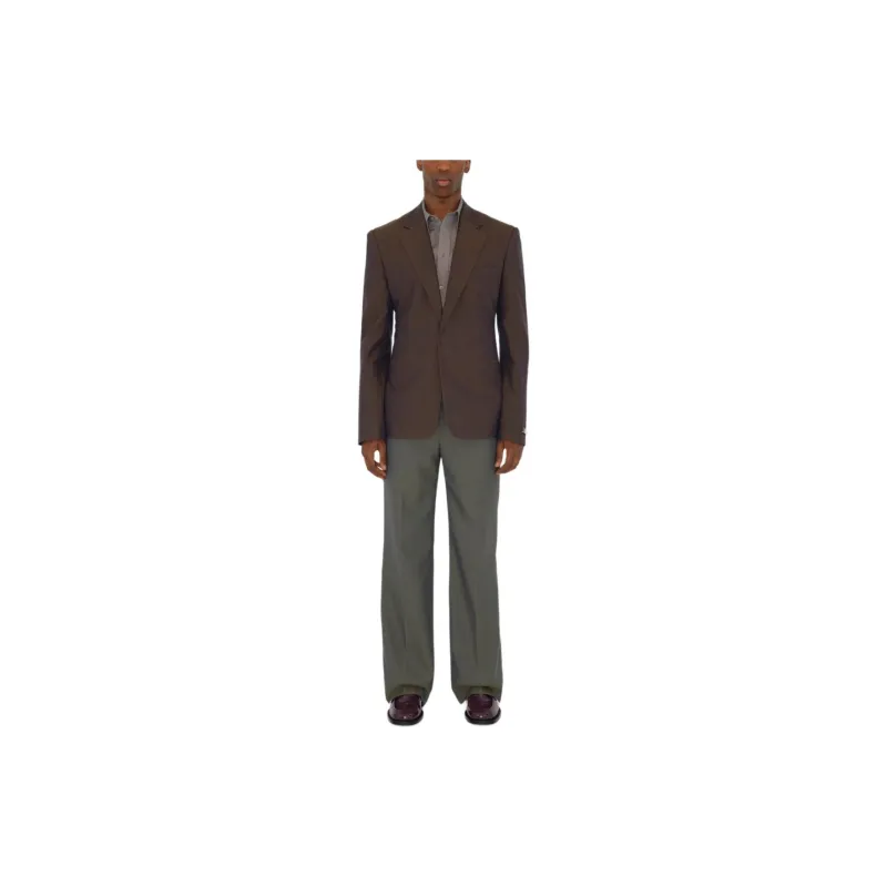 Burberry Jackets Coats Men's Brick Red-3