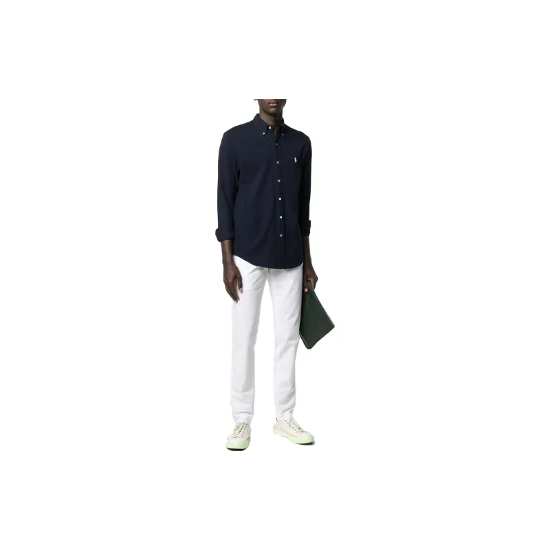 Polo Ralph Lauren Logo embroidered Cotton Shirt-1