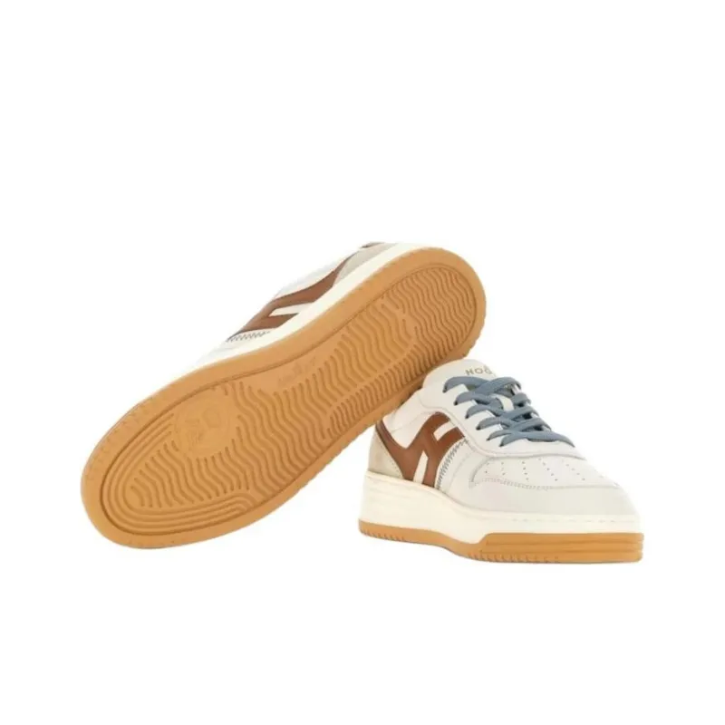 HOGAN Logo Patch Lace-Up Sneakers Women's-4