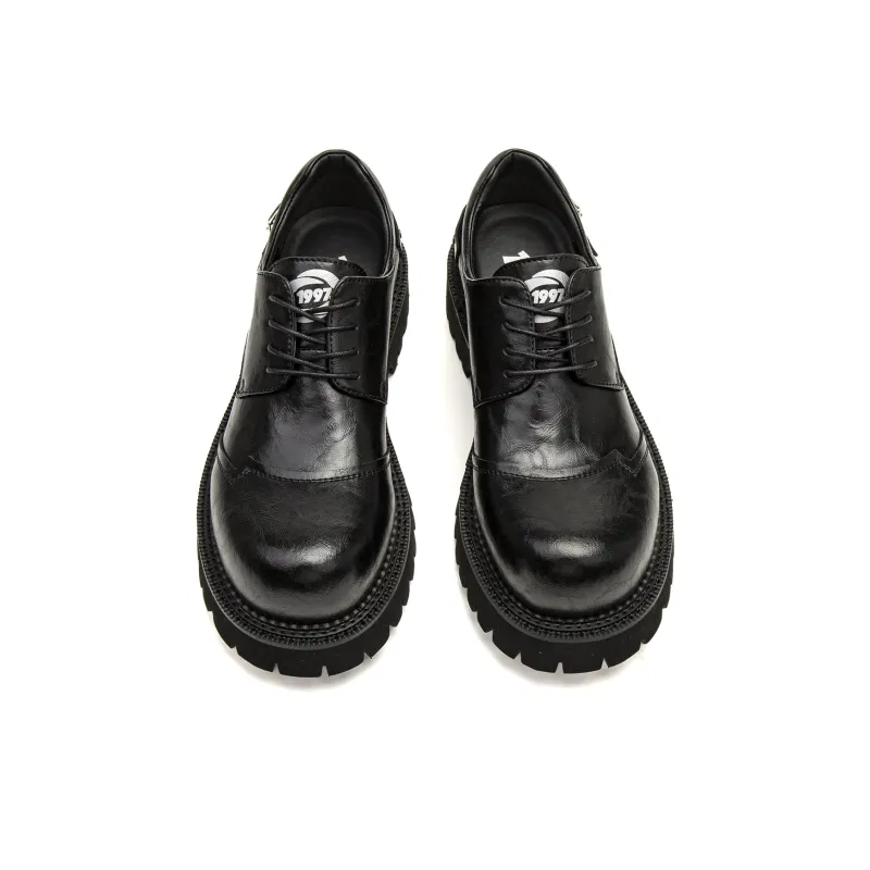 1997K Deconstructed Derby Leather Shoes Casual Shoes Unisex-2