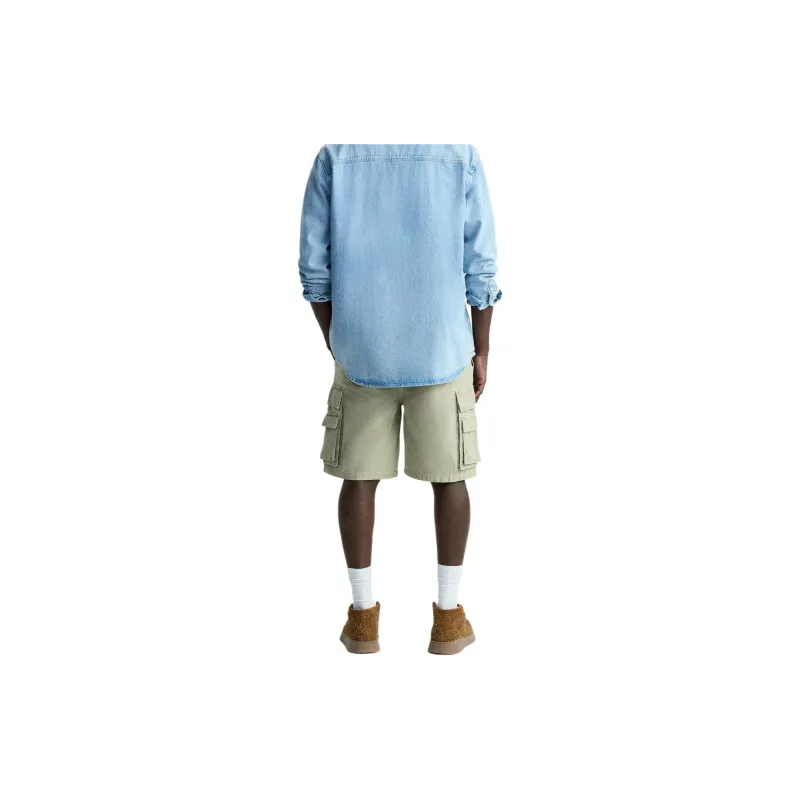 ZARA Casual Shorts Men Khaki-3