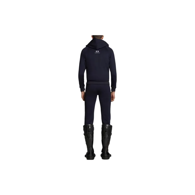 Balenciaga Long Printed Straight Hem Hoodie-3
