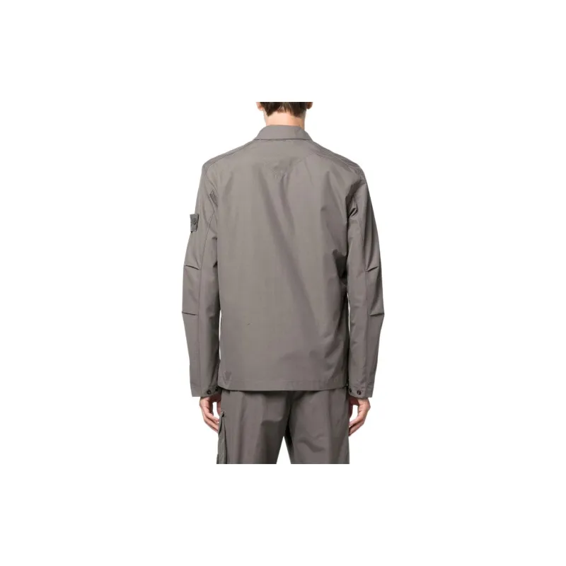 STONE ISLAND Jacket Men's Smoke Gray Mixed Color-2