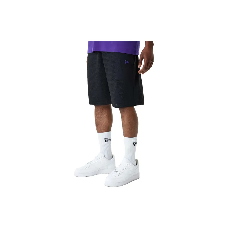 New Era Casual Shorts Men Black-3