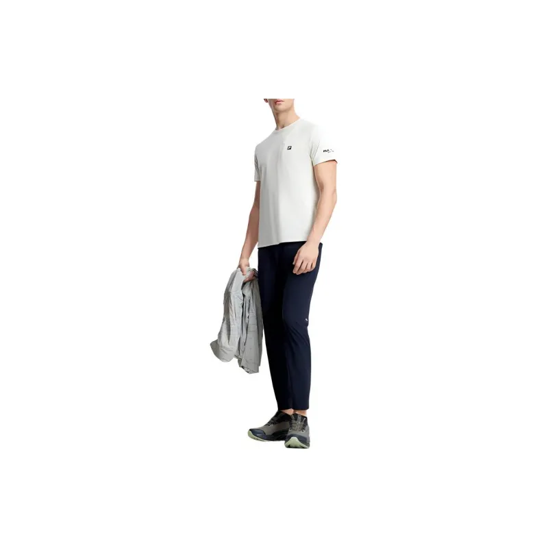FILA T Shirts Men Hu Pink Gray-6