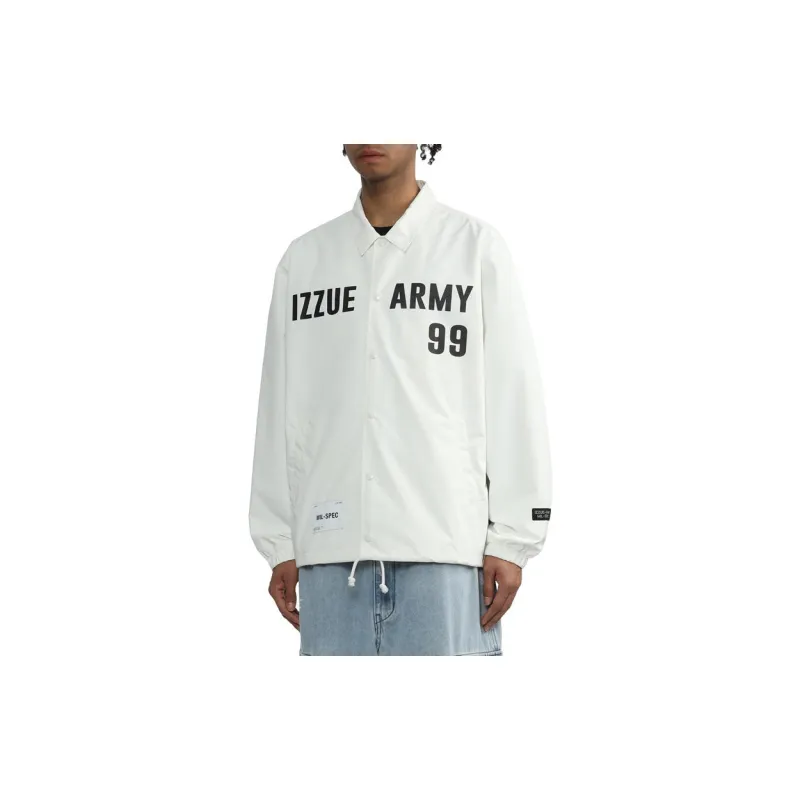 Izzue Logo print Jacket-7