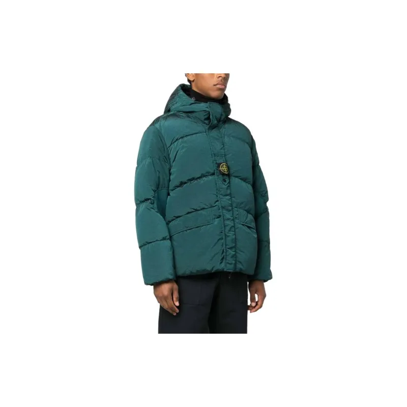 STONE ISLAND Reversible Hooded Down Jacket-3