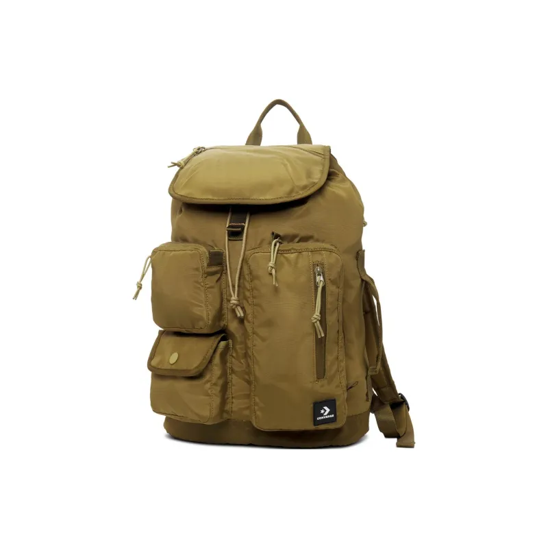 Converse Recycled Canvas Backpack Regular Unisex Brown-1