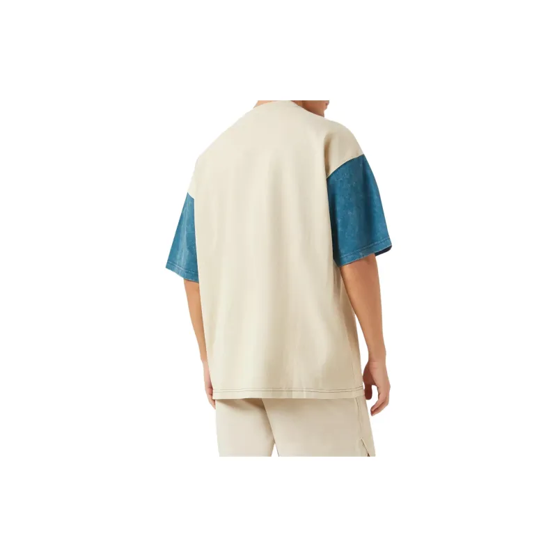 PUMA x P.A.M. Collaboration CONTRAST TEE T Shirt Unisex Ecru-2