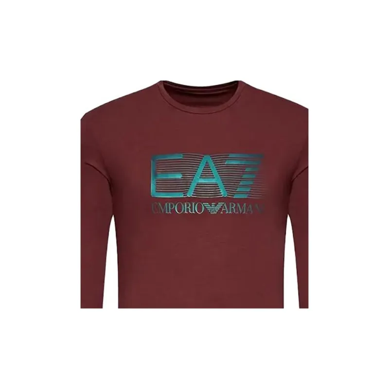 EMPORIO ARMANI EA7 FW22 T Shirt Men's Red-4