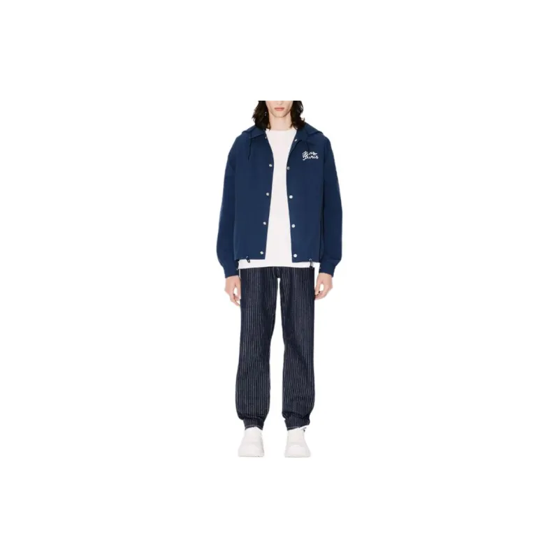 KENZO SS24 Jackets & Coats Men's Midnight Blue-4