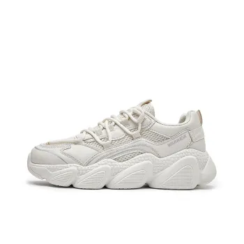 Warrior Wear-Resistant Breathable Supportive Balanced Lightweight Height Increasing Low-Top Chunky Sneakers Women's