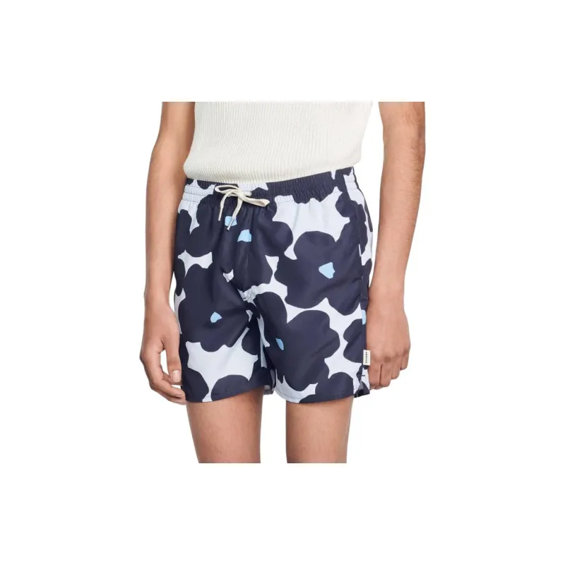 Sandro Casual Shorts Men's Dark Blue-3