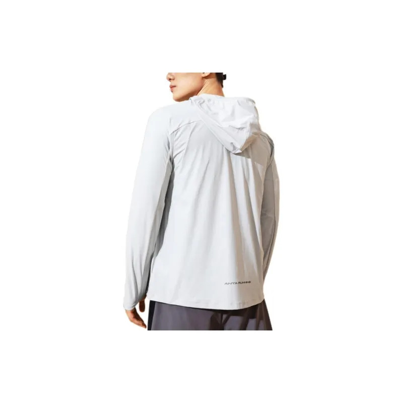 Anta Running Collection Jacket Men's Gray-2
