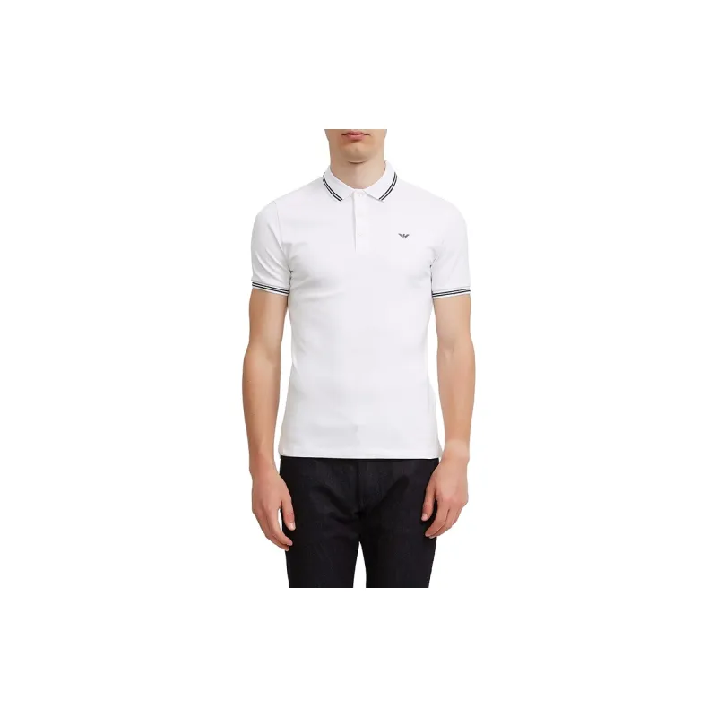 EMPORIO ARMANI Polo Shirt Men's White-1