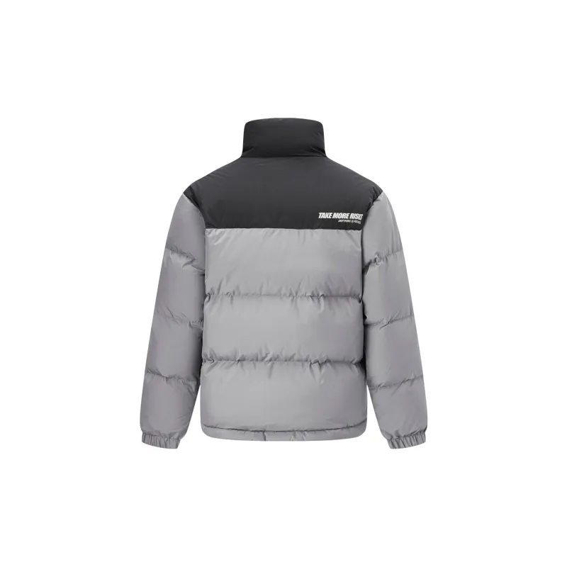 LiNing Fondue Down Series Down Jacket Unisex Thunder Gray-1