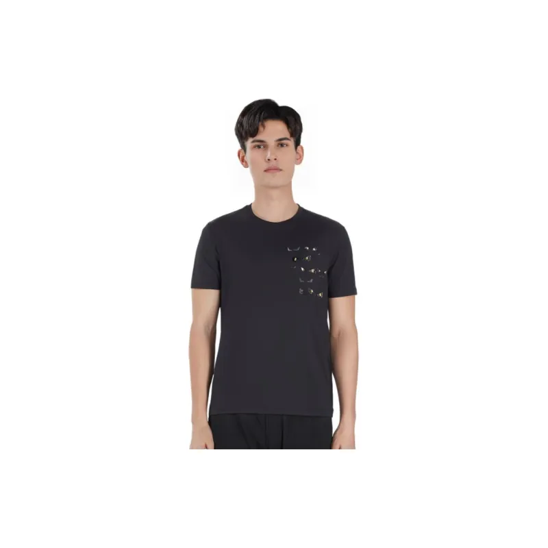FENDI Regular T Shirt Men's Black-6
