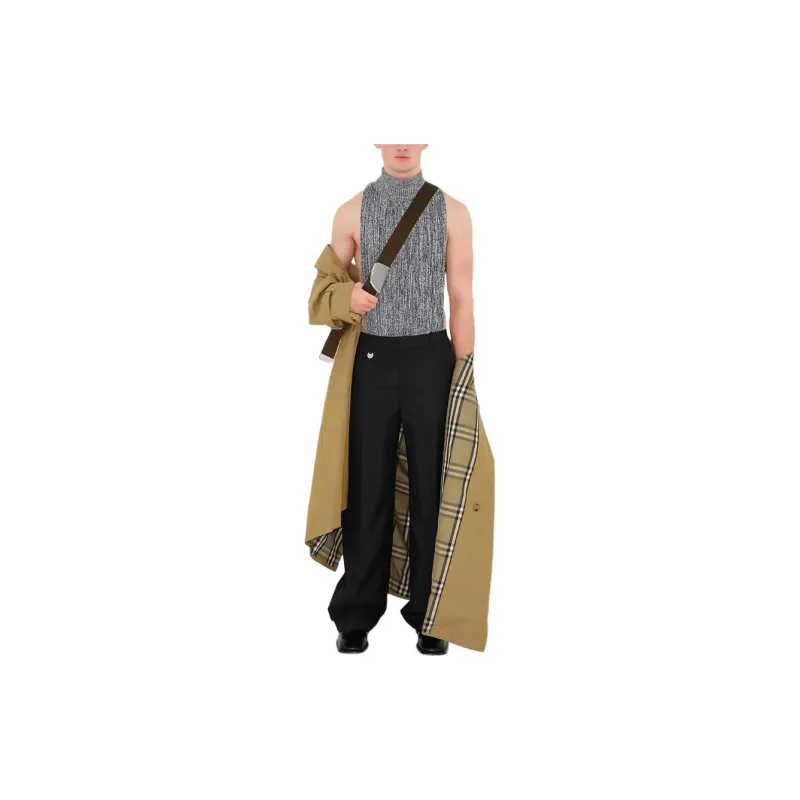 Burberry Long Garbadine Trench Coat-3