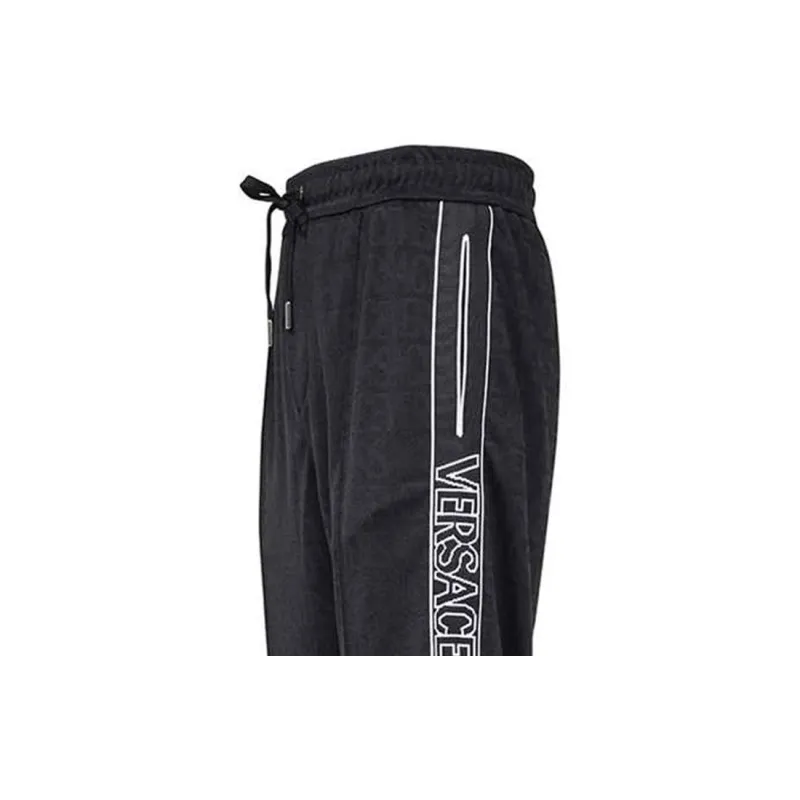 VERSACE Logo Detailed Drawstring Sweatpants-6