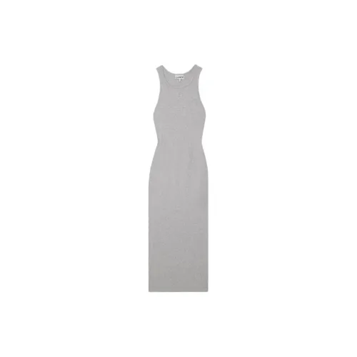 GANNI FW24 Sleeveless Dress Women's Dark Gray