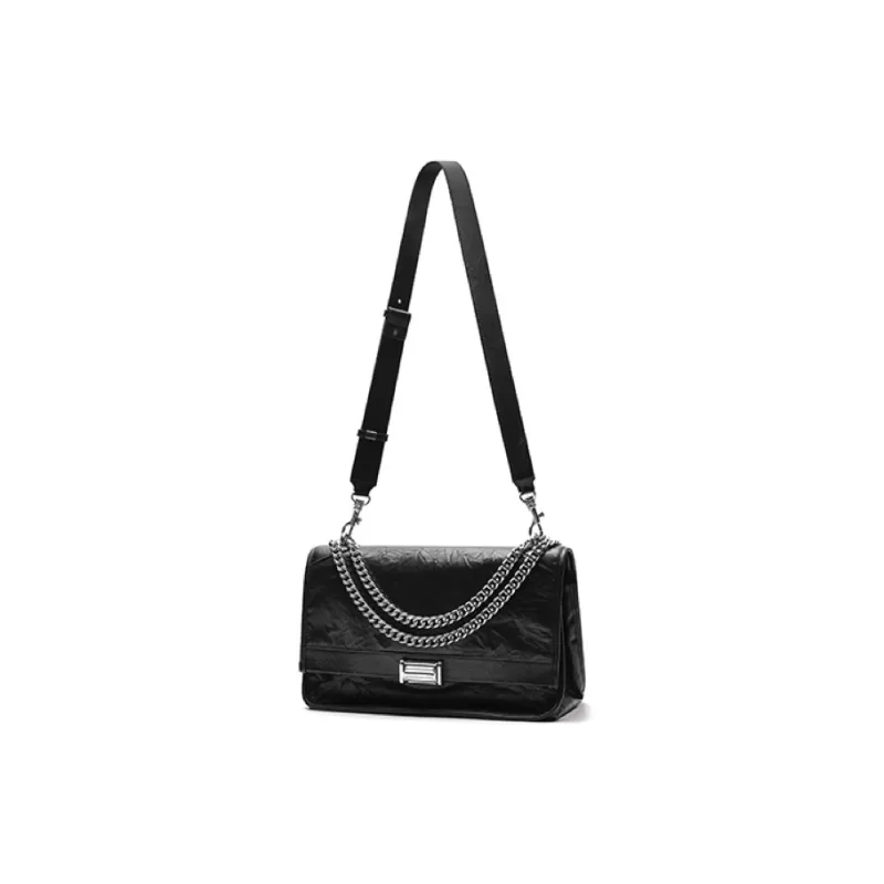 VALUNCICA EUROPHAM Cow Leather Tote Bag Casual Handbag Shoulder Bag Crossbody Bag Large Size Women's Black/Havana-6