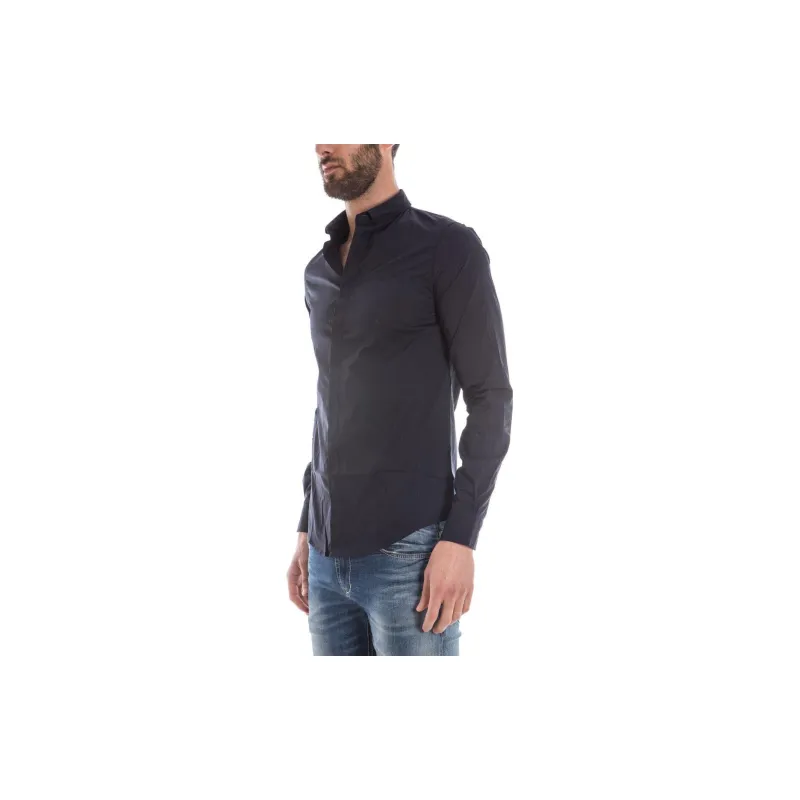 ARMANI JEANS Shirts Men Navy-2