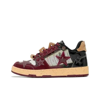 KAALIXTO Skateboarding Low 'Red Wine'