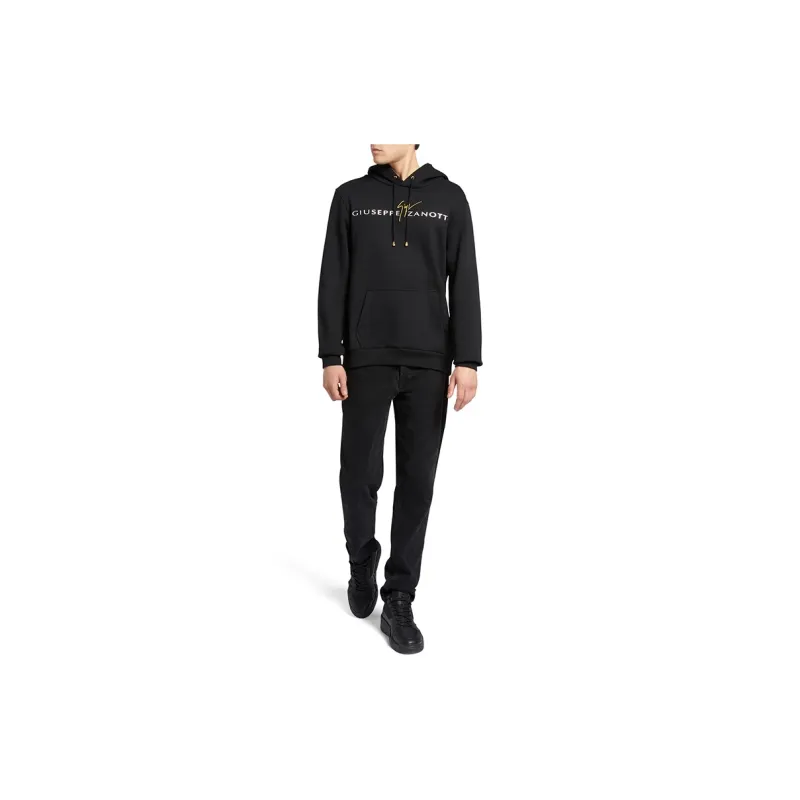 Giuseppe Zanotti Logo print Cotton Hoodie-1