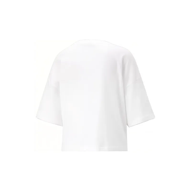 PUMA T Shirts Women's White-2