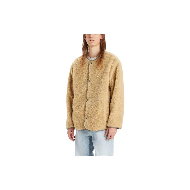 Levis Jackets Coats Men's Olive Green-3