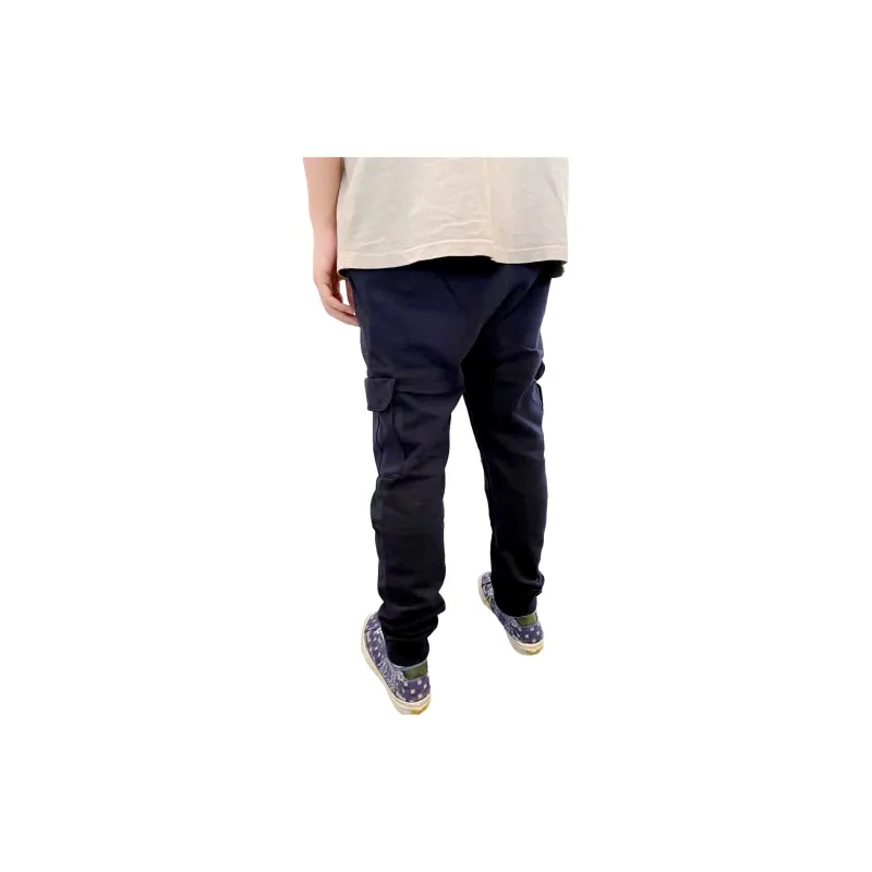 Champion Jogger Moderate Sports Pants US Version Unisex Navy Blue-4