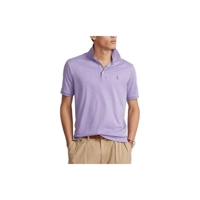 Polo Ralph Lauren Polo Shirts Men Purple-1