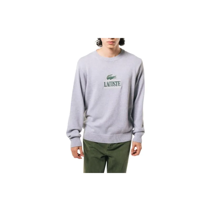 LACOSTE Sweatshirts Men Gray-3
