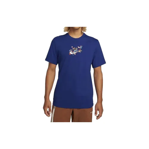 Nike Clothing T-Shirts Men Blue