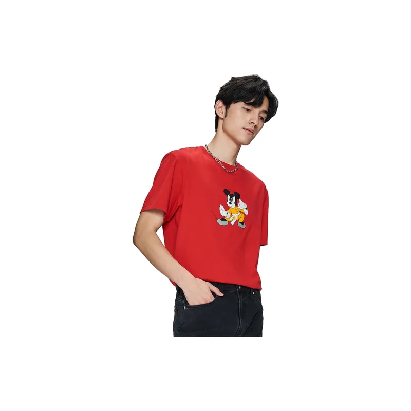 Disney X Lee T Shirts Men Red-5
