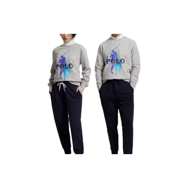 Polo Ralph Lauren Sweatshirt Unisex Gray-3