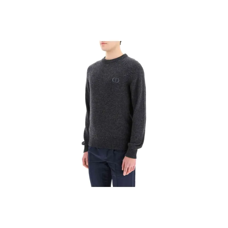 DIOR Quarterly New Products Sweaters Men Gray-1