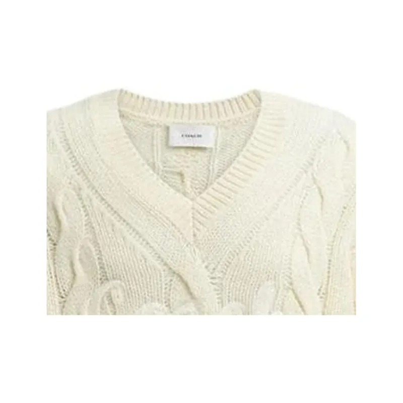 COACH Sweaters Unisex Ivory-2