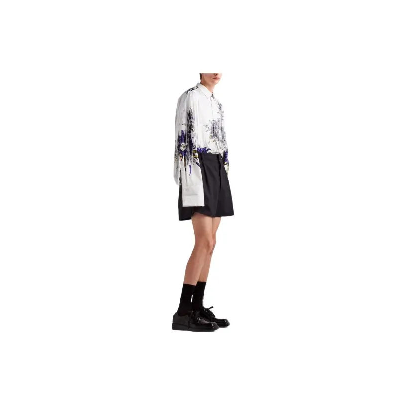 PRADA Shirts Men White-2