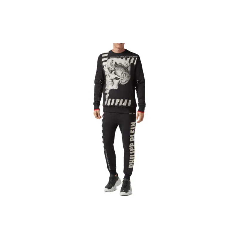 PHILIPP PLEIN Sweatshirts Men Black-1