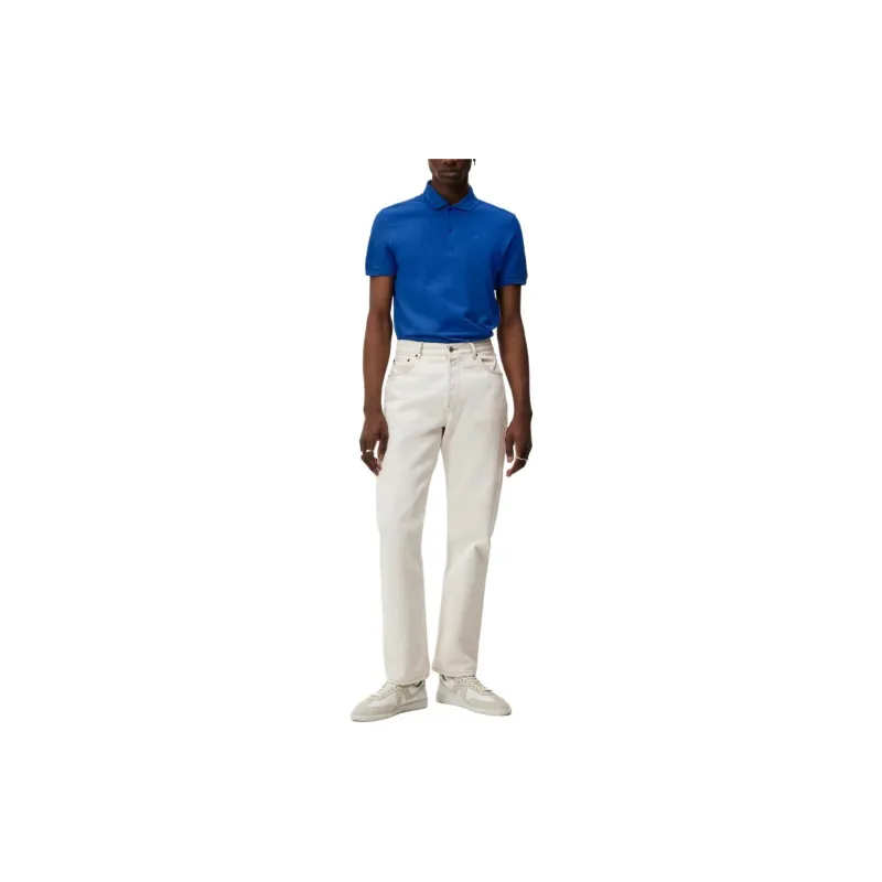 J.Lindeberg Troy Polo Shirt Quartz Polo Shirt Men's Blue-1