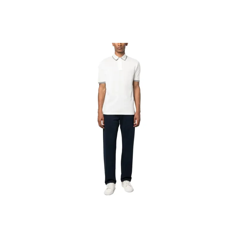 EMPORIO ARMANI Polo Shirts Men White-1